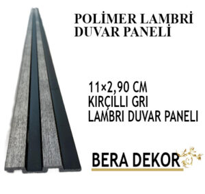 Kırçıllı Gri Lambri Duvar Paneli