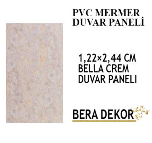 Bella Crem PVC Duvar Paneli