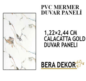 Calacatta Gold PVC Duvar Paneli